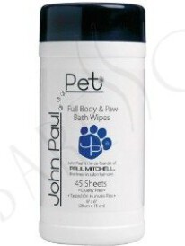 John Paul Pet Full Body & Paw Wipes 45st