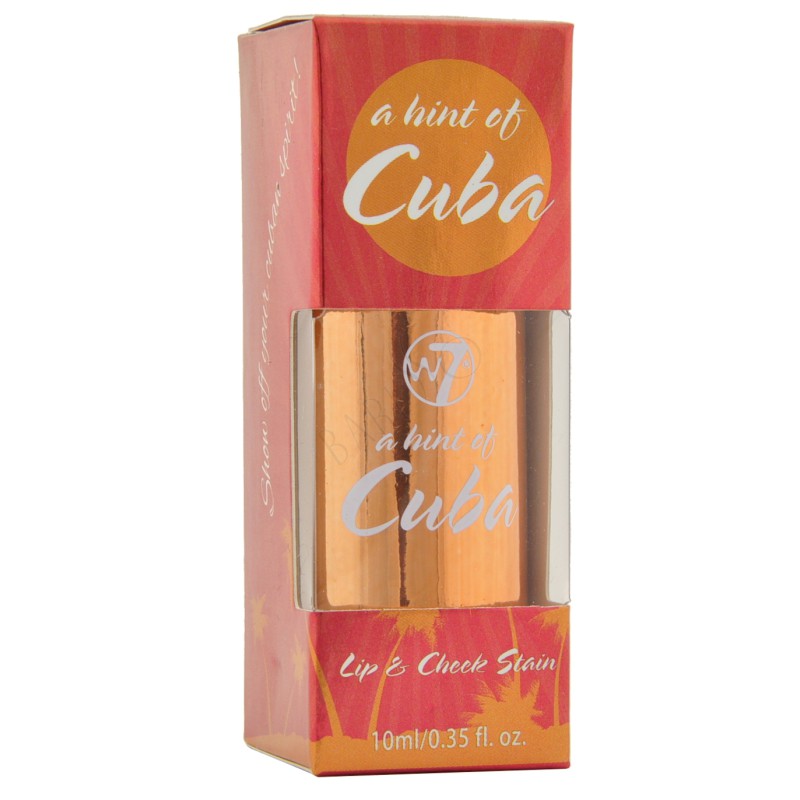 W7 Lip & Cheek Stain - A Hint Of Cuba 10ml