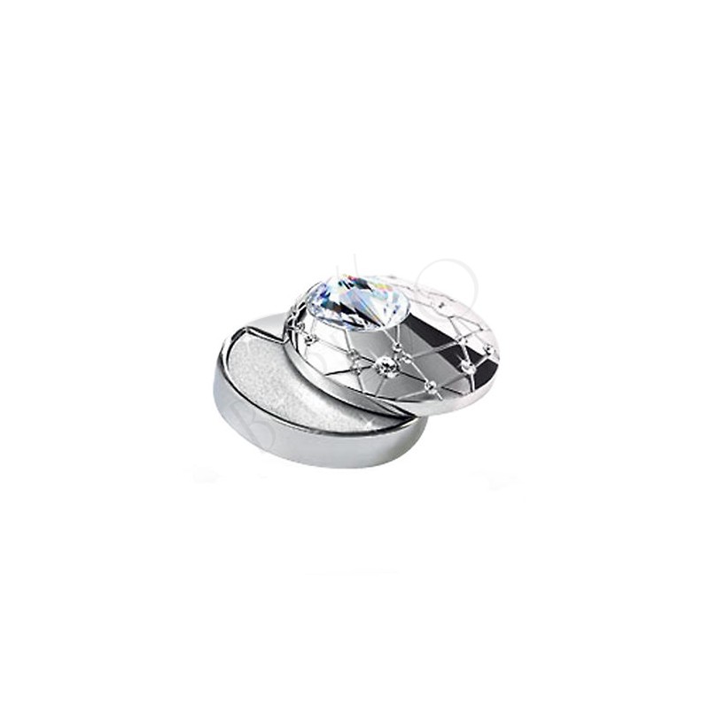 Aura By Swarovski Bijou De Maquillage Crystal Touch Argent Scintillant