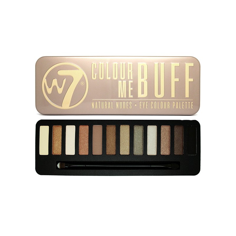 W7 - Colour Me Buff Eye Palette - 12 Shades