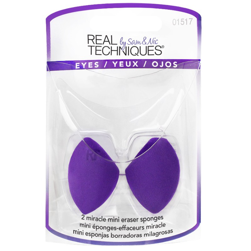 Real Techniques Miracle Mini Eraser Sponge 2-pack