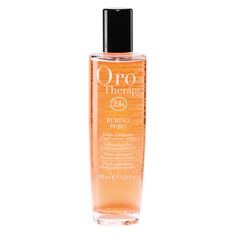 Fanola Oro Therapy 24K Rubino Puro Sublimating Fluid 100ml