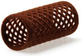 Flock curler brown 28 mm