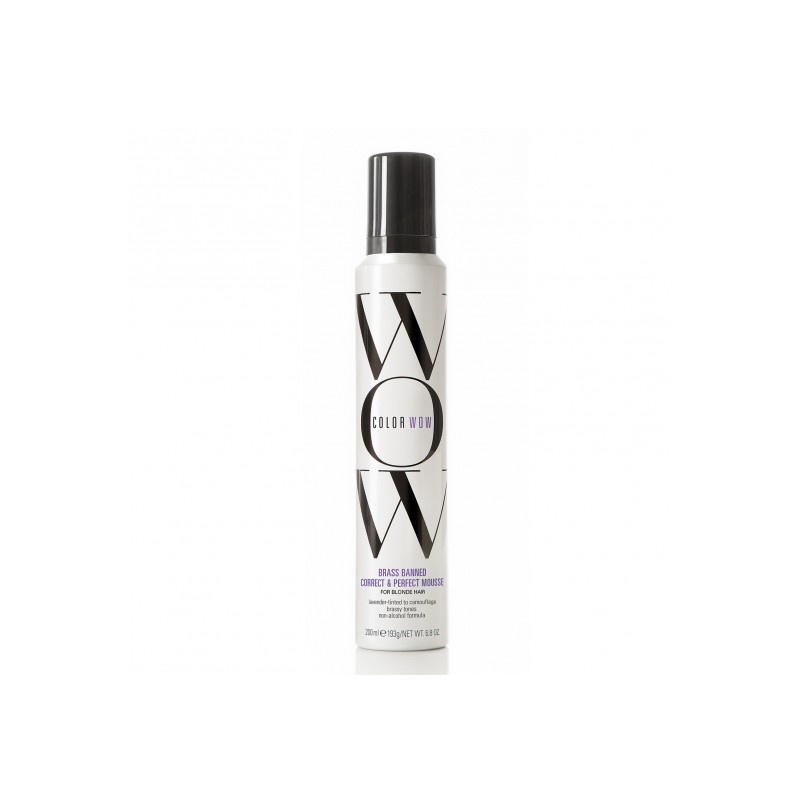 Color Wow Brass Banned Mousse Blond 200ml Color Wow Brass Banned Mousse Blond 200ml