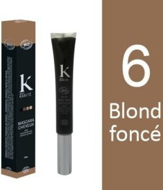 K Pour Karité Organic Hair Mascara - 6 Dark Blond