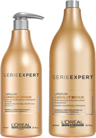 L'Oréal Professionnel Serie Expert Absolut Repair shampo 1500ml och balsam750ml