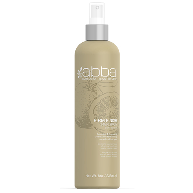 Abba Firm Finish Hair Spray Non-aerosol 236ml Abba Firm Finish Hair Spray Non-aerosol 236ml