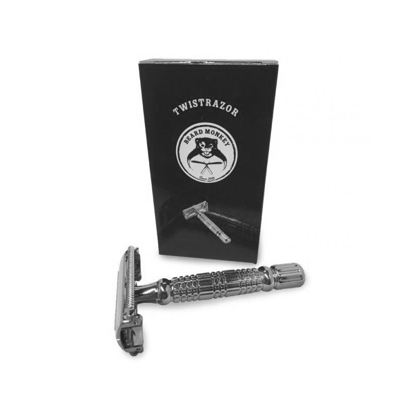 Beard Monkey TwistRazor Silver inkl 1 blad