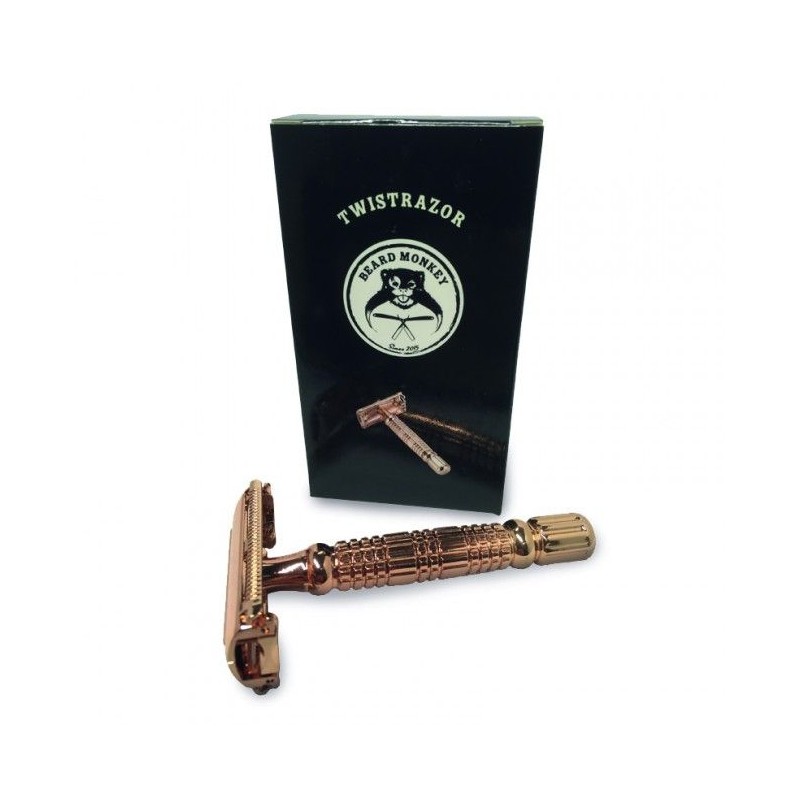 Beard Monkey TwistRazor Gold inkl 1 blad Beard Monkey TwistRazor Gold inkl 1 blad