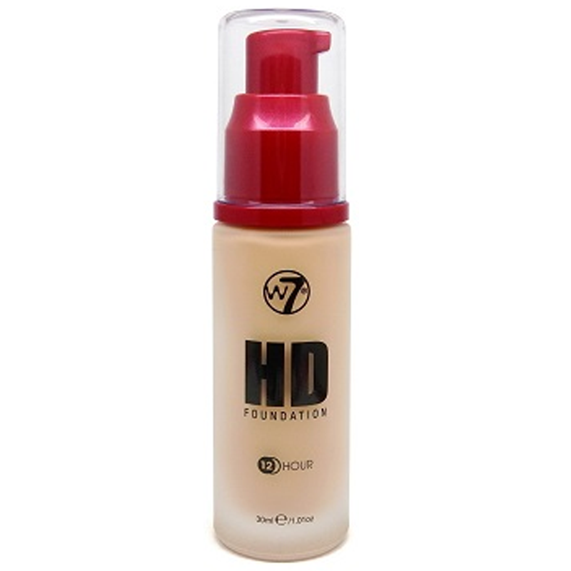 W7 HD Foundation Natural Tan