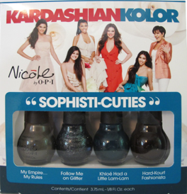 Kardashian Kolor Sophisti-cuties 4-piece Nail Polish Set