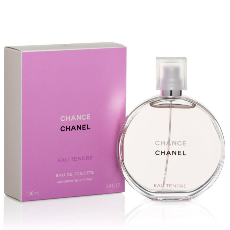 Chanel Chance Eau Tendre Eau De Toilette Spray 100ml Chanel Chance Eau Tendre Eau De Toilette Spray 100ml
