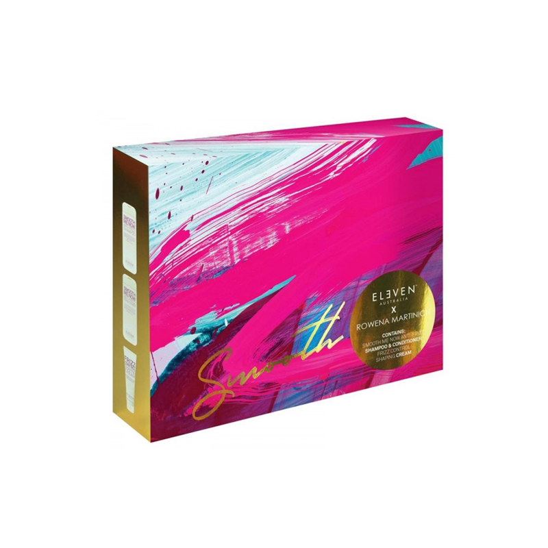 Eleven Australia Smooth Me Now Trio - Shampoo + Conditioner + Anti-Frizz Serum