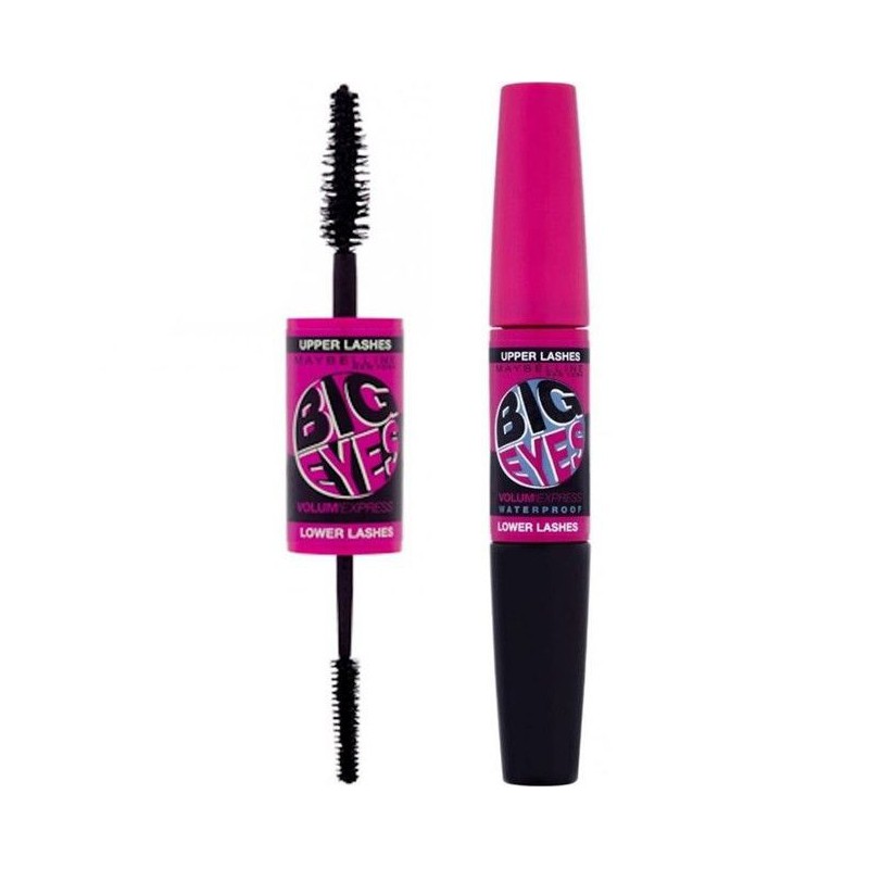 Maybelline Volum express  upper lashes BIG EYES lower lashes