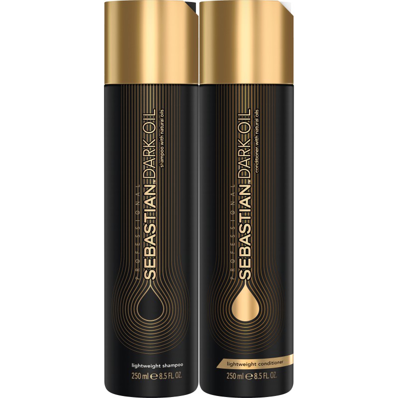 Sebastian Professional Dark Oil Lightweight Hair Duo 250ml Sebastian Professional Dark Oil Lightweight Hair Duo 250ml