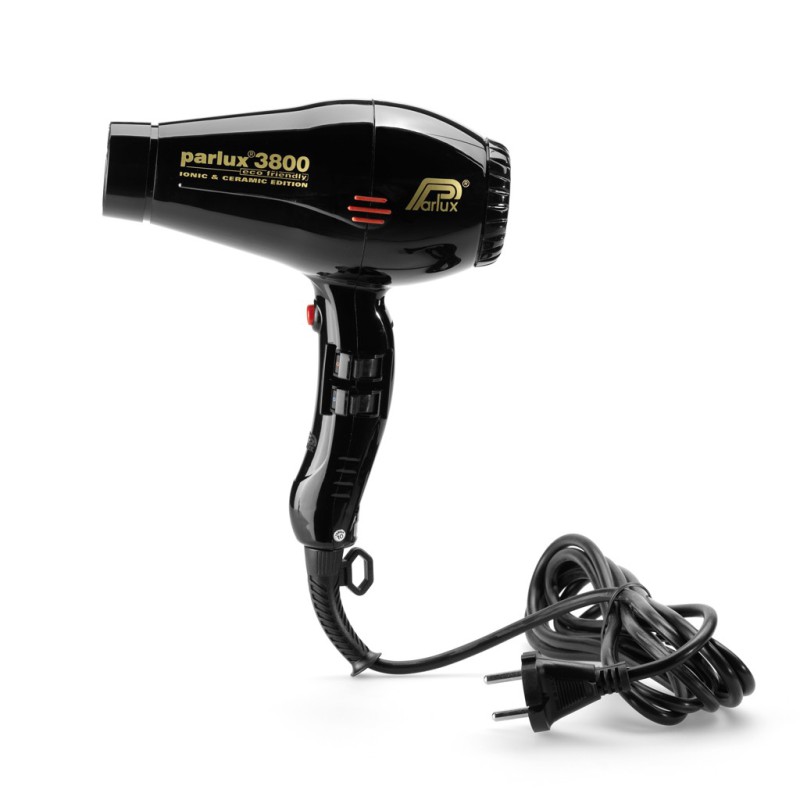 Parlux 3800 Eco Friendly Ionic & Ceramic Edition Black