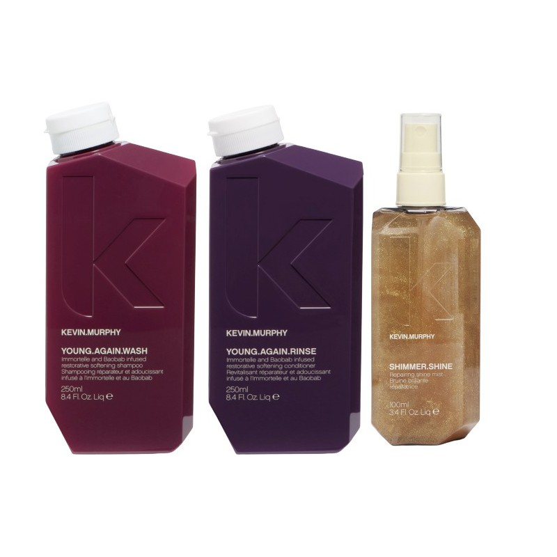 Kevin Murphy Young.Again Wash + Rinse + Shimmer Shine