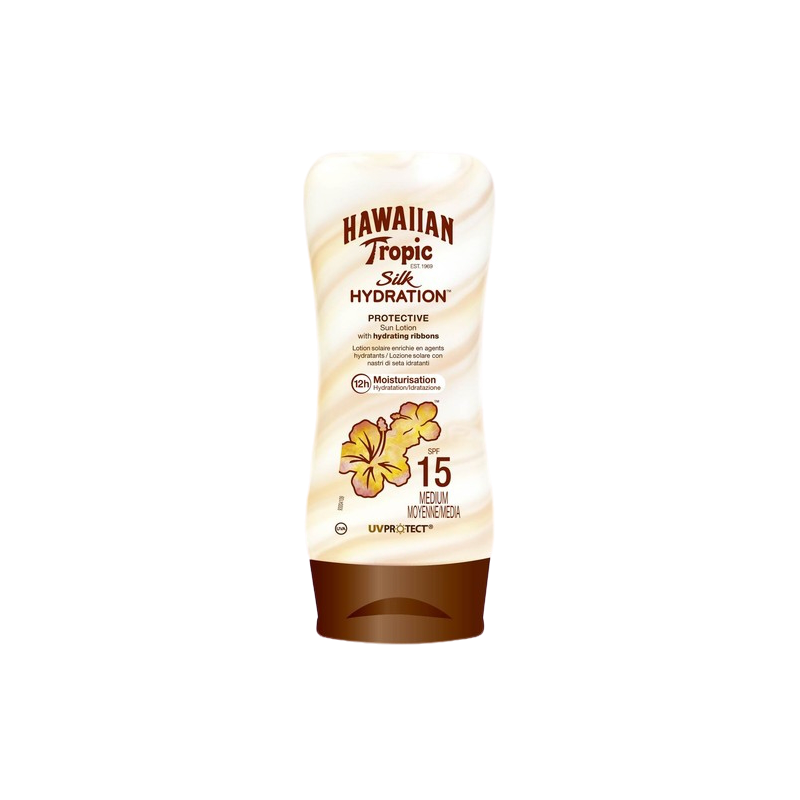 Hawaiian Silk H Protective Sun Lotion SPF 15 180ml