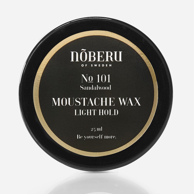 Nõberu Moustache Wax Light Hold Sandalwood 25 ml