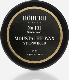 Nõberu Moustache Wax Strong Hold Sandalwood 25 ml