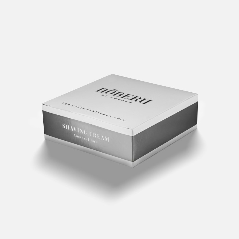 Nõberu Shaving Cream Amber-Lime 100ml