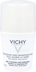 VICHY Deodorant antiperspirant deodorant roll-on 48h. Utan parfym. 50 ml