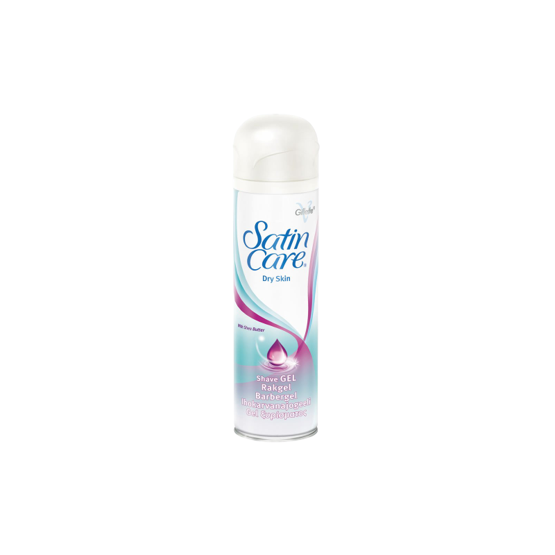 Gillette Satin Care Rakgel Dry Skin 200ml
