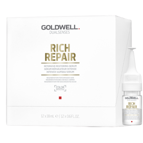Goldwell Dualsenses Rich Repair Intensive Restoring Serum 12x18 ml Goldwell Dualsenses Rich Repair Intensive Restoring Serum 12x18 ml