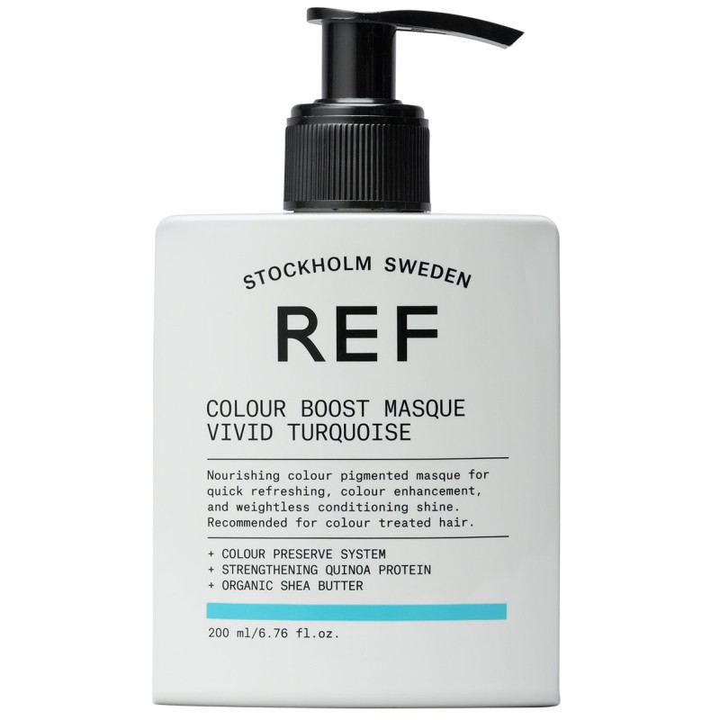 REF Colour Boost Masque Vivid Turquoise 200ml REF Colour Boost Masque Vivid Turquoise 200ml