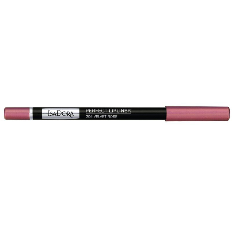 IsaDora Perfect Lipliner 206 Velvet Rose