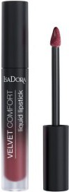 IsaDora Velvet Comfort Liquid Lipstick 62 Red Plum (2)
