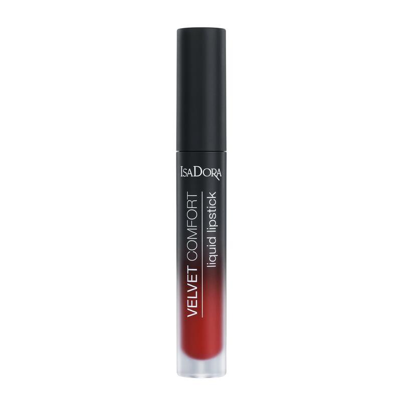IsaDora Velvet Comfort Liquid Lipstick 66 Ravish Red