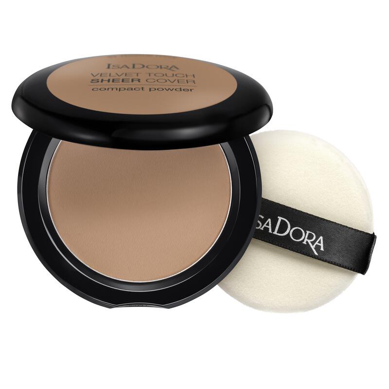 IsaDora Velvet Touch Sheer Cover Compact Powder 48 Neutral Almond
