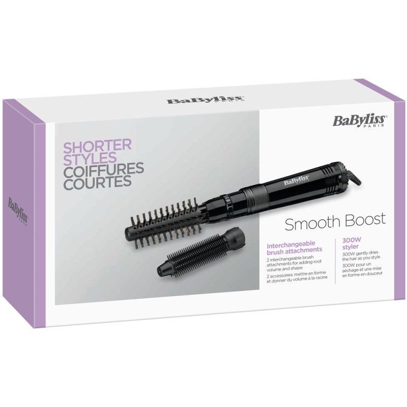 Babyliss Varmluftsborste Smooth Boost 668E
