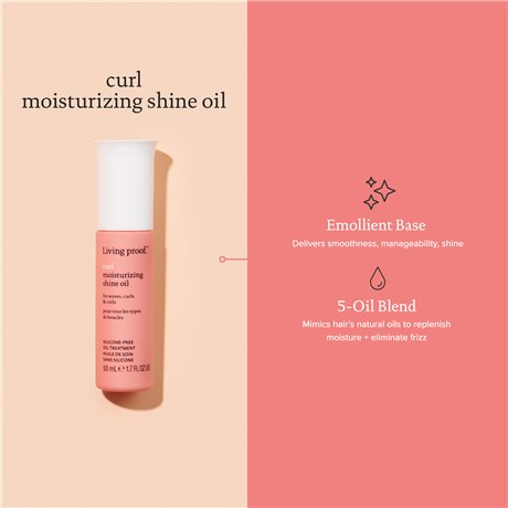 Living Proof Curl Moisturizing Shine Oil 50ml Living Proof Curl Moisturizing Shine Oil 50ml