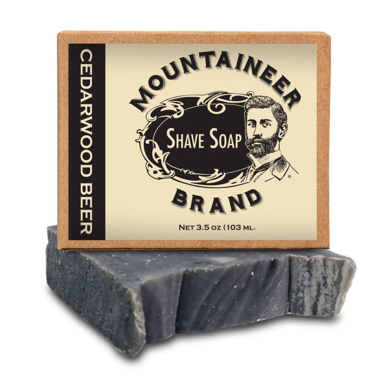 Mountaineer Brand Cedarwood Beer Shave Soap Mountaineer Brand Cedarwood Beer Shave Soap