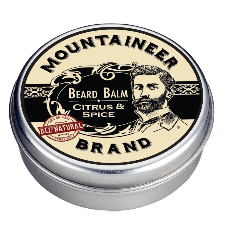 Mountaineer Brand Citrus & Spice Conditioning Beard Balm 60g Mountaineer Brand Citrus & Spice Conditioning Beard Balm 60g