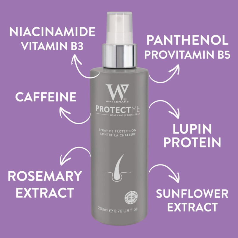 Watermans Protect Me Heat Protection Spray 200ml