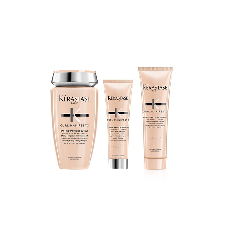 Kérastase Curl Manifesto Duo + Leave-in 150ml Paket Kérastase Curl Manifesto Duo + Leave-in 150ml Paket