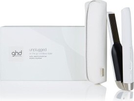 ghd Unplugged Straightener in Matte White (2)