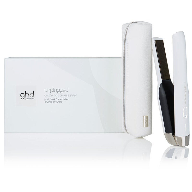 ghd Unplugged Straightener in Matte White