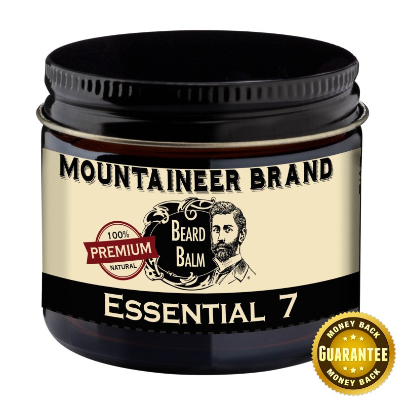 Mountaineer Brand Premium Beard Balm – Essential 7 60g Mountaineer Brand Premium Beard Balm – Essential 7 60g