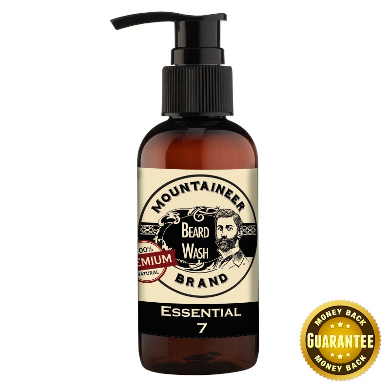 Mountaineer Brand Premium Beard Wash – Essential 7 120ml Mountaineer Brand Premium Beard Wash – Essential 7 120ml