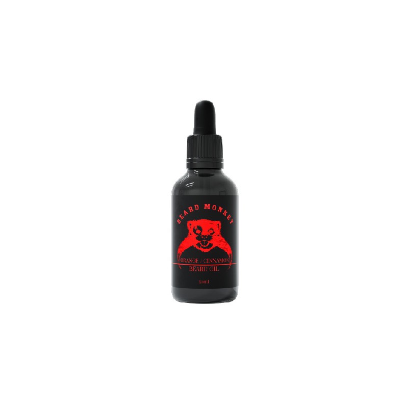 Beard Monkey Beard Oil  Orange & Cinnamon 50ml Beard Monkey Beard Oil  Orange & Cinnamon 50ml