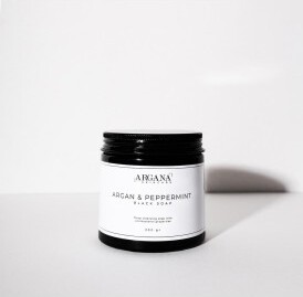 Argana Black Soap Peppermint