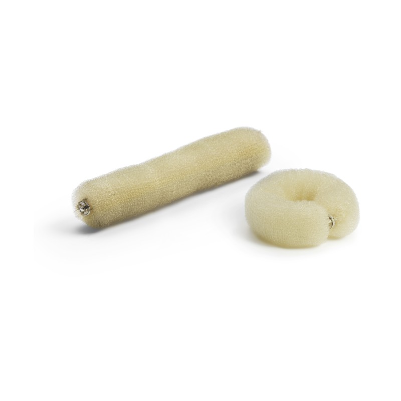 Hair Buns 18cm Blonde