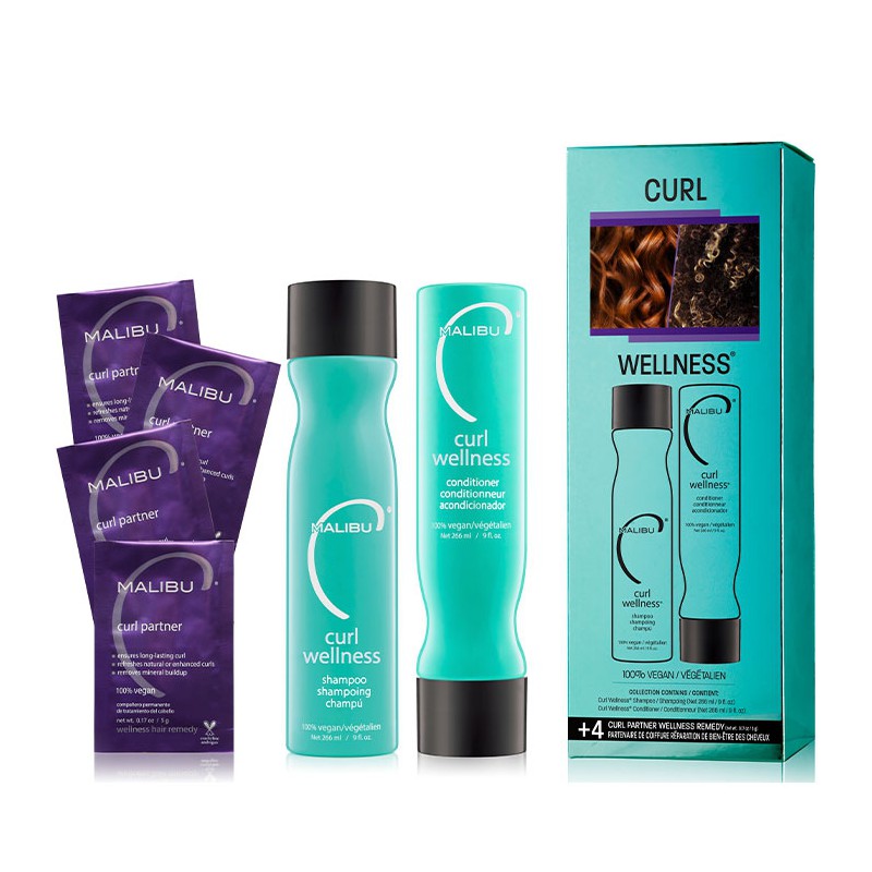 Malibu C wellness Curl Collection kit