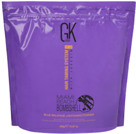 Gk Hair Miami Beach Bombshell Blue Balayage Lightening Powder 450g