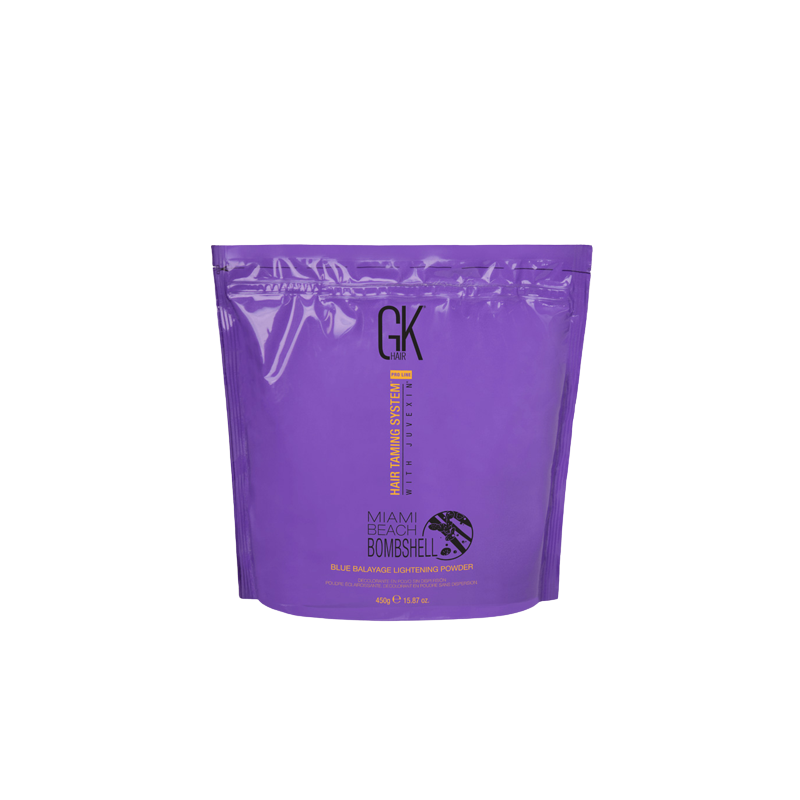 GkHair Miami Beach Bombshell Blue Balayage Lightening Powder 450g