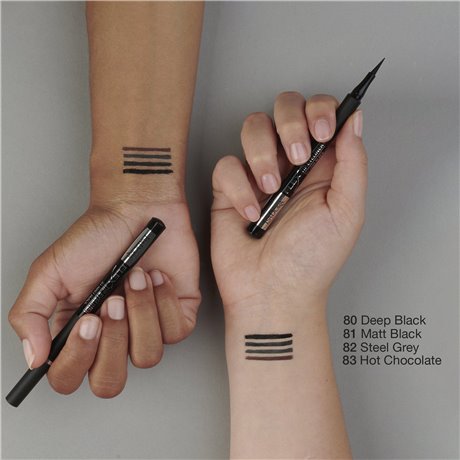 Isadora Flex Tip Eyeliner Steel Grey 82